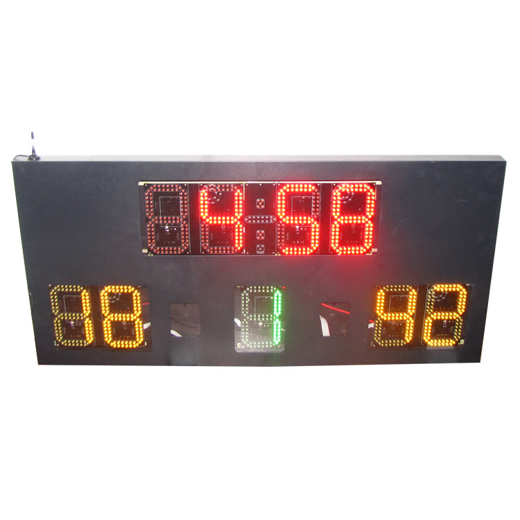 Large Multi-Alarm LED Clock